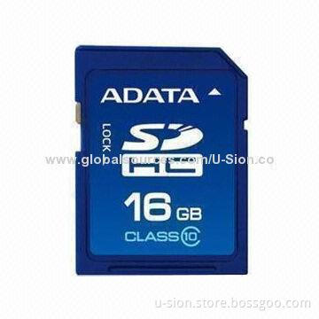 Full Capacity Camera SDHC 16GB Class 10 Micro SD Card of Memory Card, 32MB-64GB Available Capacity